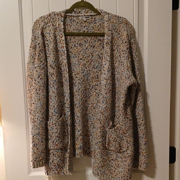 Fashion Nova Sweaters - Fashion Nova Multicolor Knit Cardigan